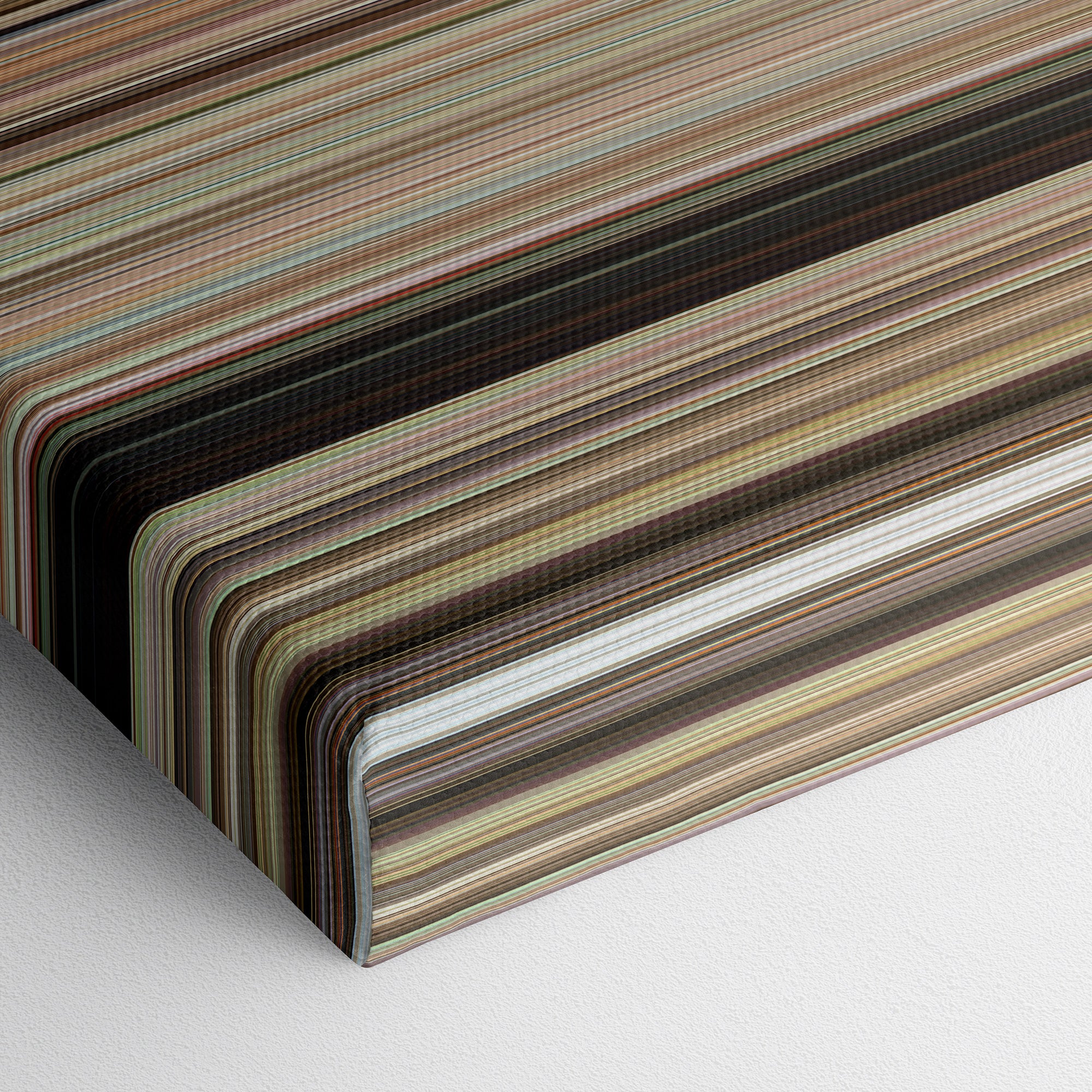 What's Eating Gilbert Grape (1993) CineSpectrum Color Spectrum Canvas Print - Close Up of Bottom of Print