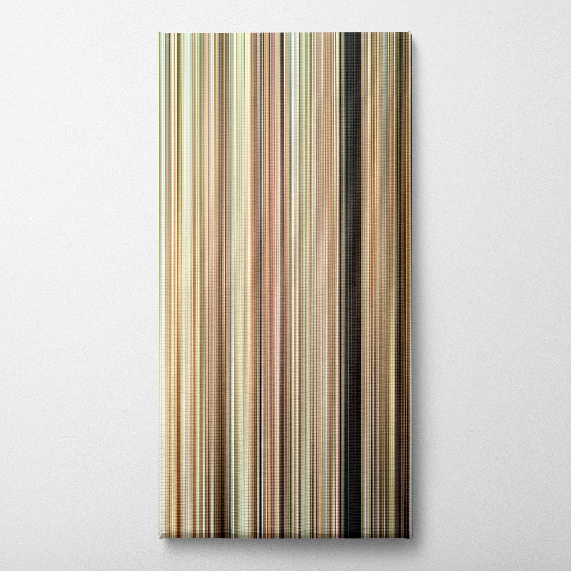 What's Eating Gilbert Grape (1993) CineSpectrum Color Spectrum Canvas Print - Vertical on Wall