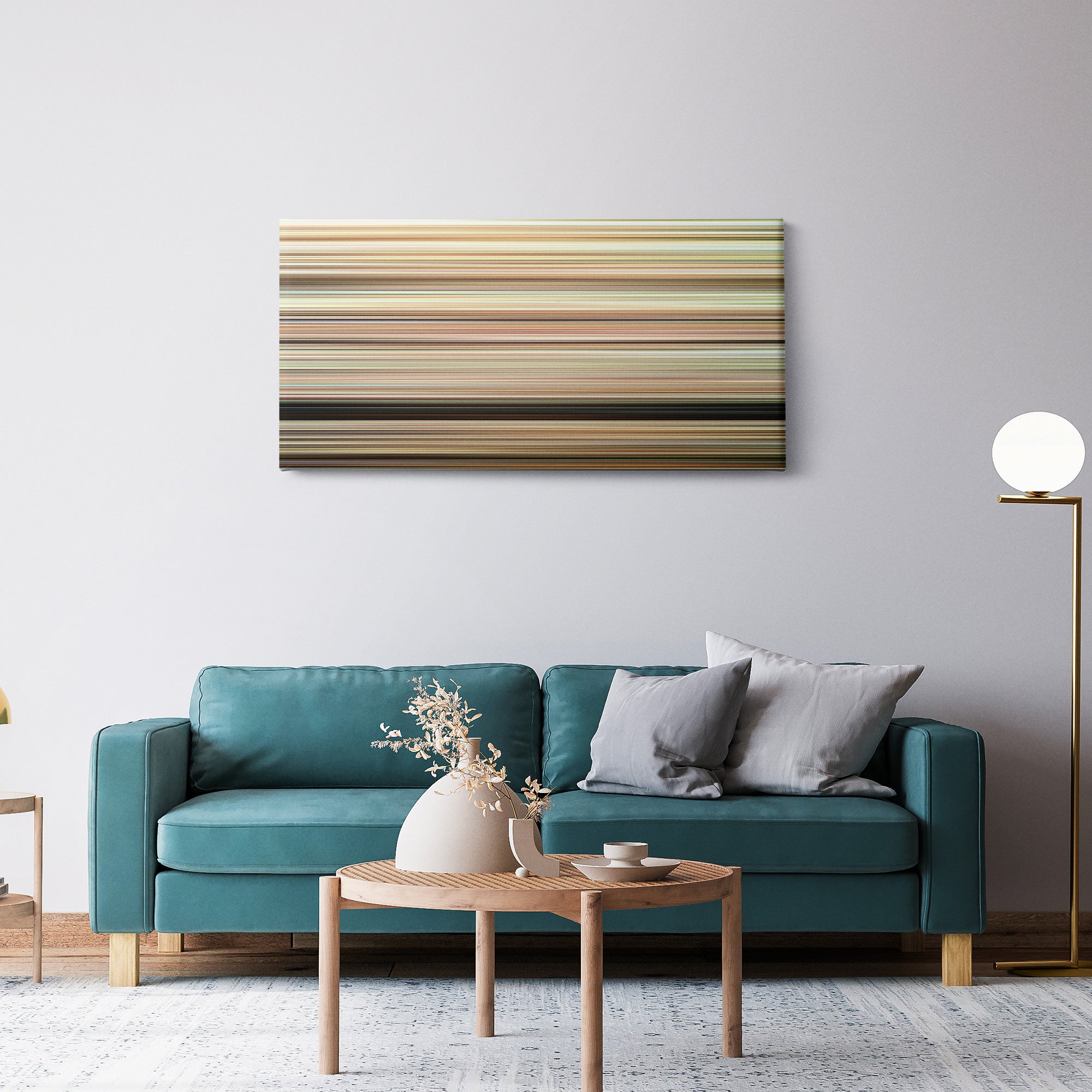 What's Eating Gilbert Grape (1993) CineSpectrum Color Spectrum Canvas Print - Hanging Horizontal on Wall in Room