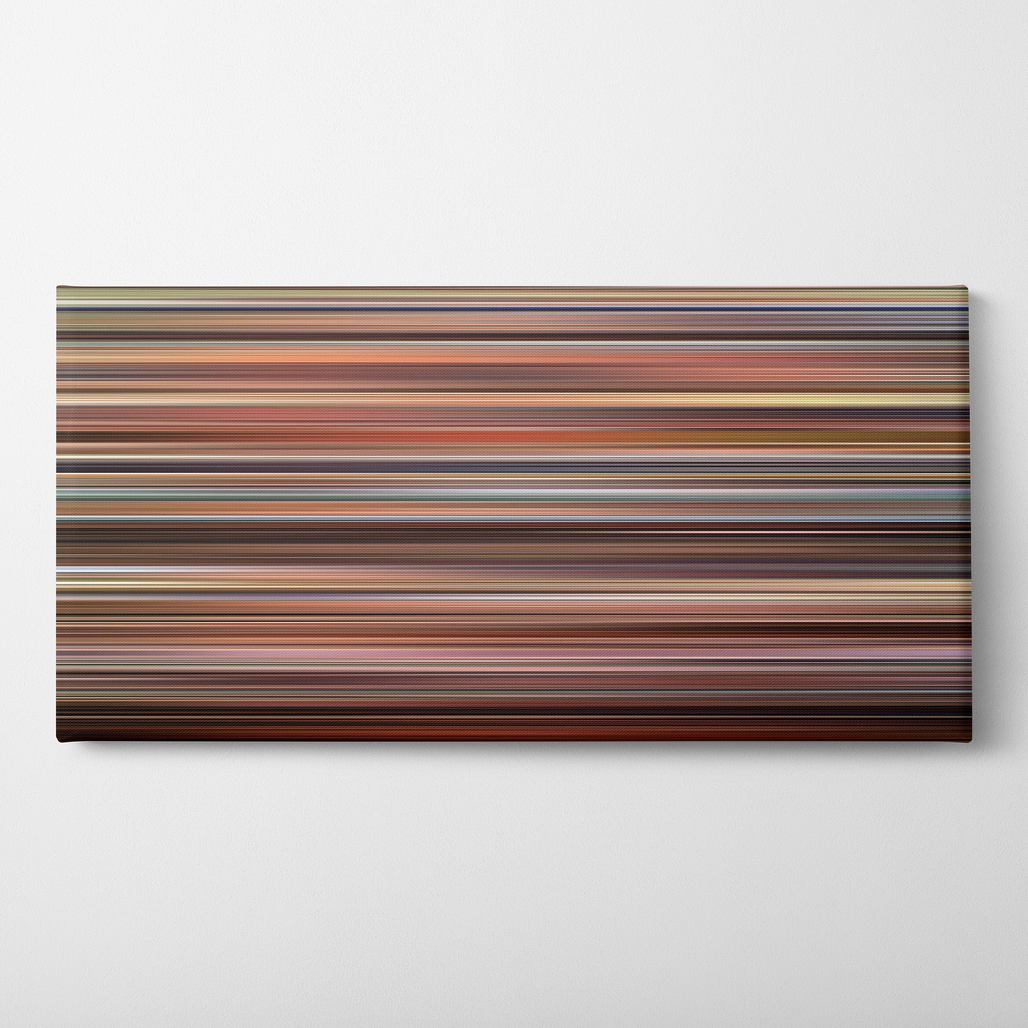 When Harry Met Sally (1989) CineSpectrum Color Spectrum Canvas Print - Horizontal on Wall