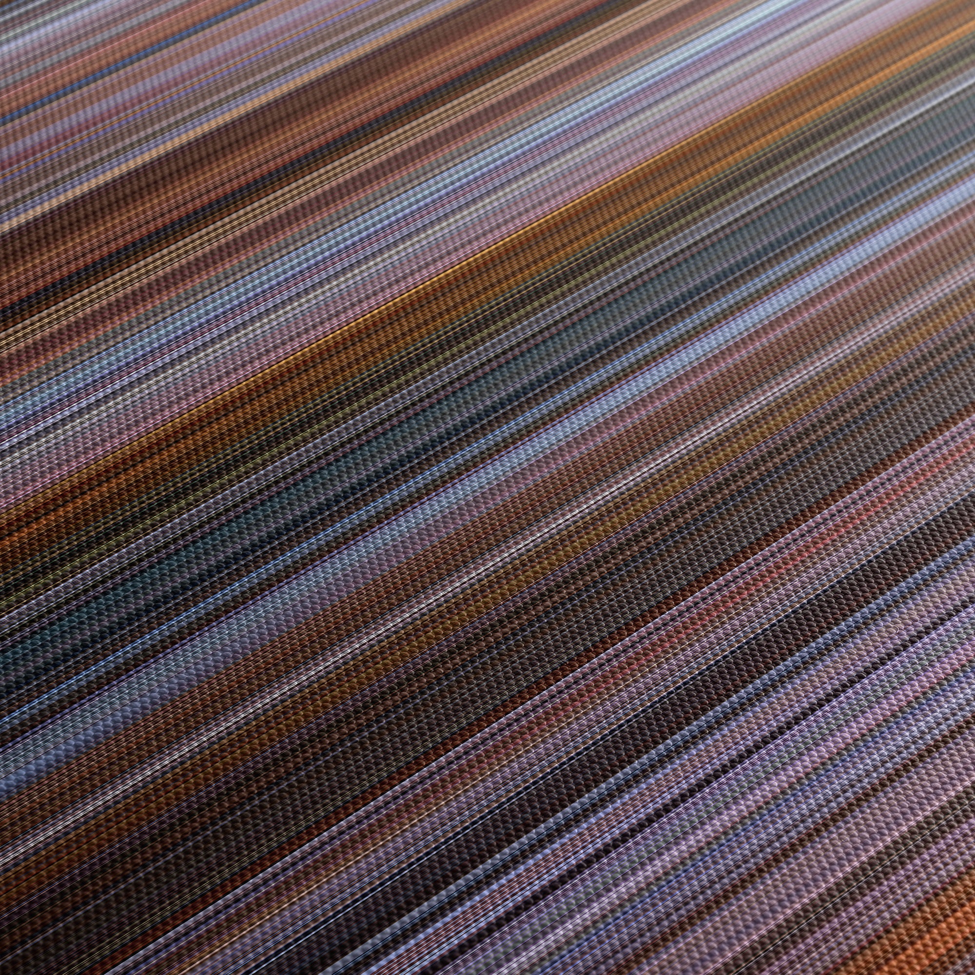 While You Were Sleeping (1995) CineSpectrum Color Spectrum Canvas Print - Close Up of Middle of Print