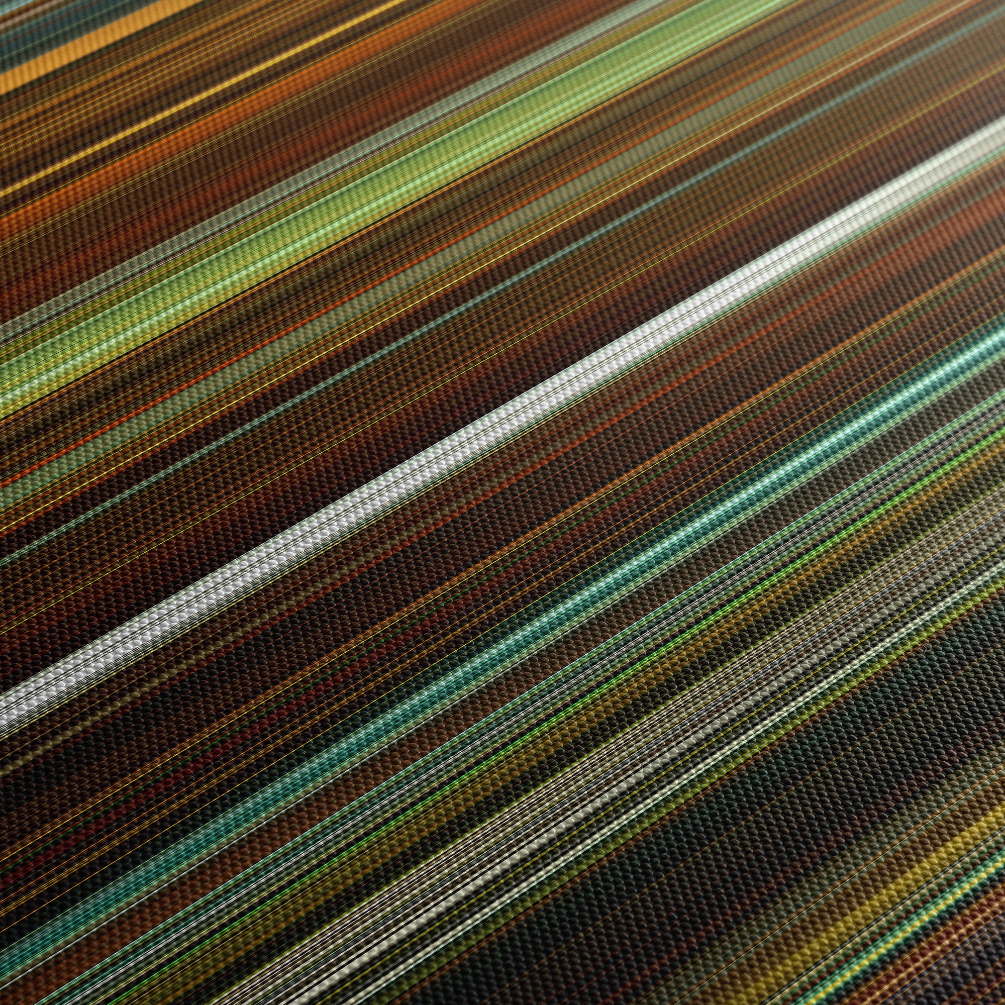 Whiplash (2014) CineSpectrum Color Spectrum Canvas Print - Close Up of Middle of Print