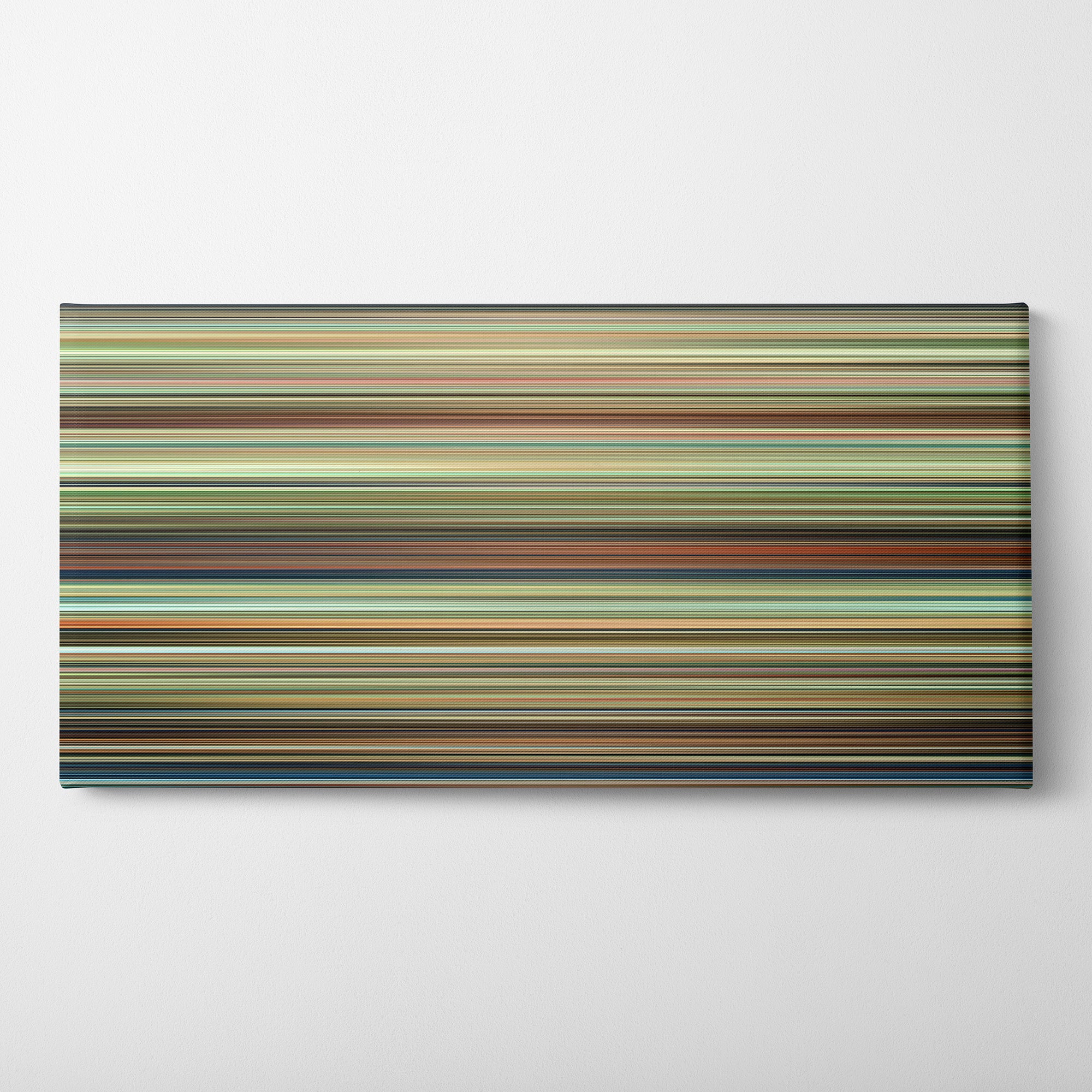 Whisper of the Heart (1995) CineSpectrum Color Spectrum Canvas Print - Horizontal on Wall