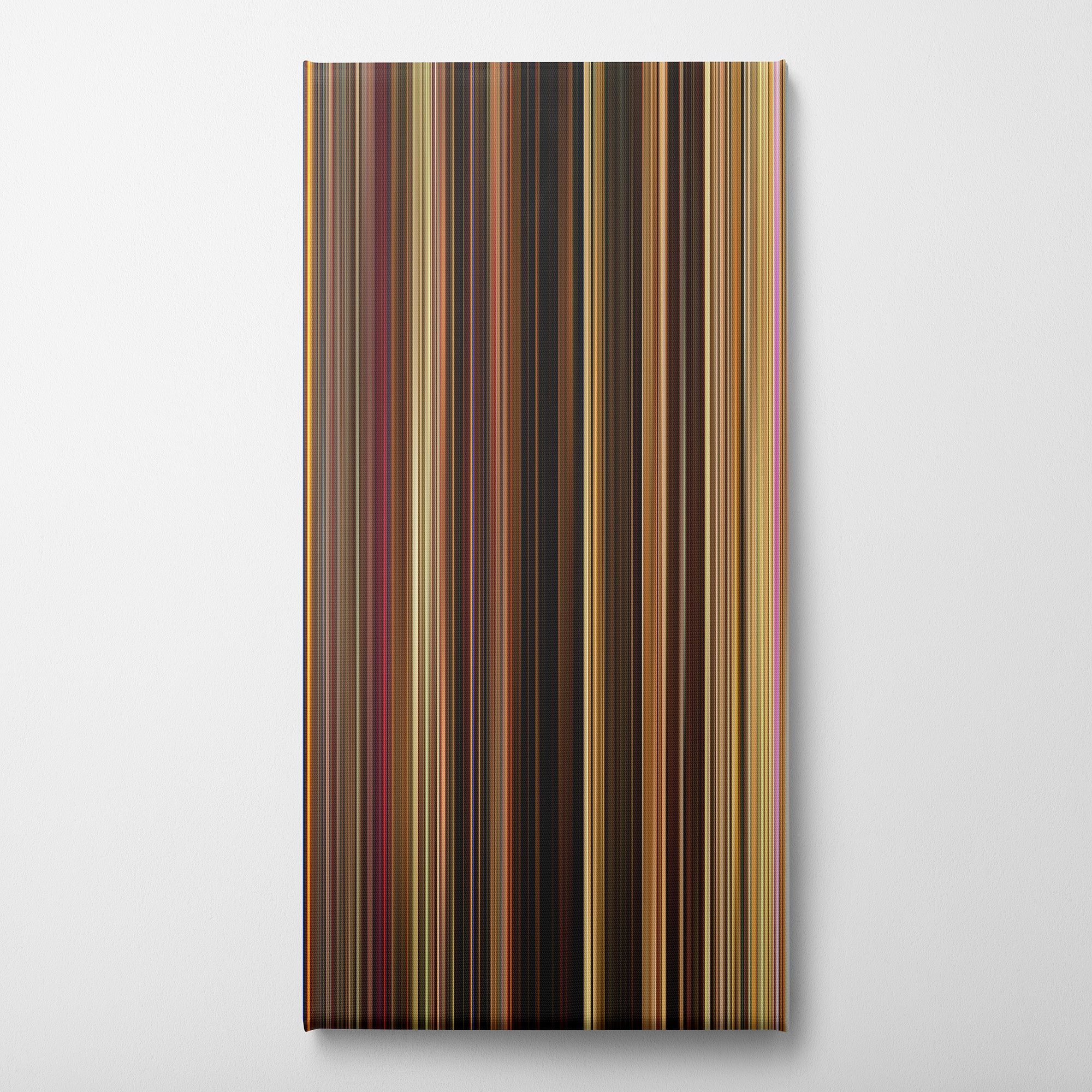 Wild at Heart (1990) CineSpectrum Color Spectrum Canvas Print - Vertical on Wall