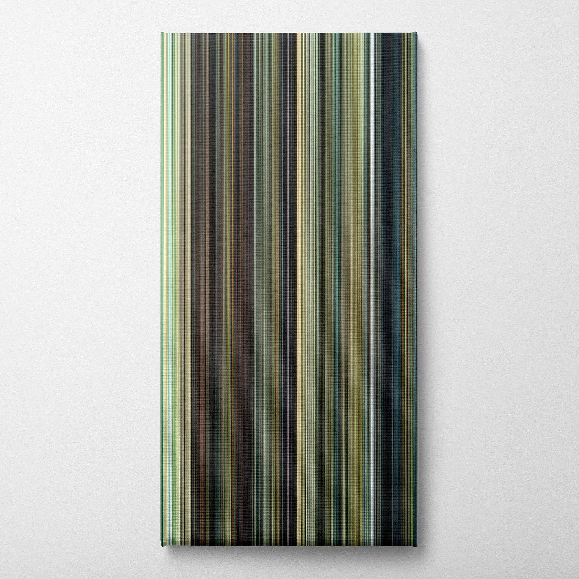 Wonder Woman 1984 (2020) CineSpectrum Color Spectrum Canvas Print - Vertical on Wall