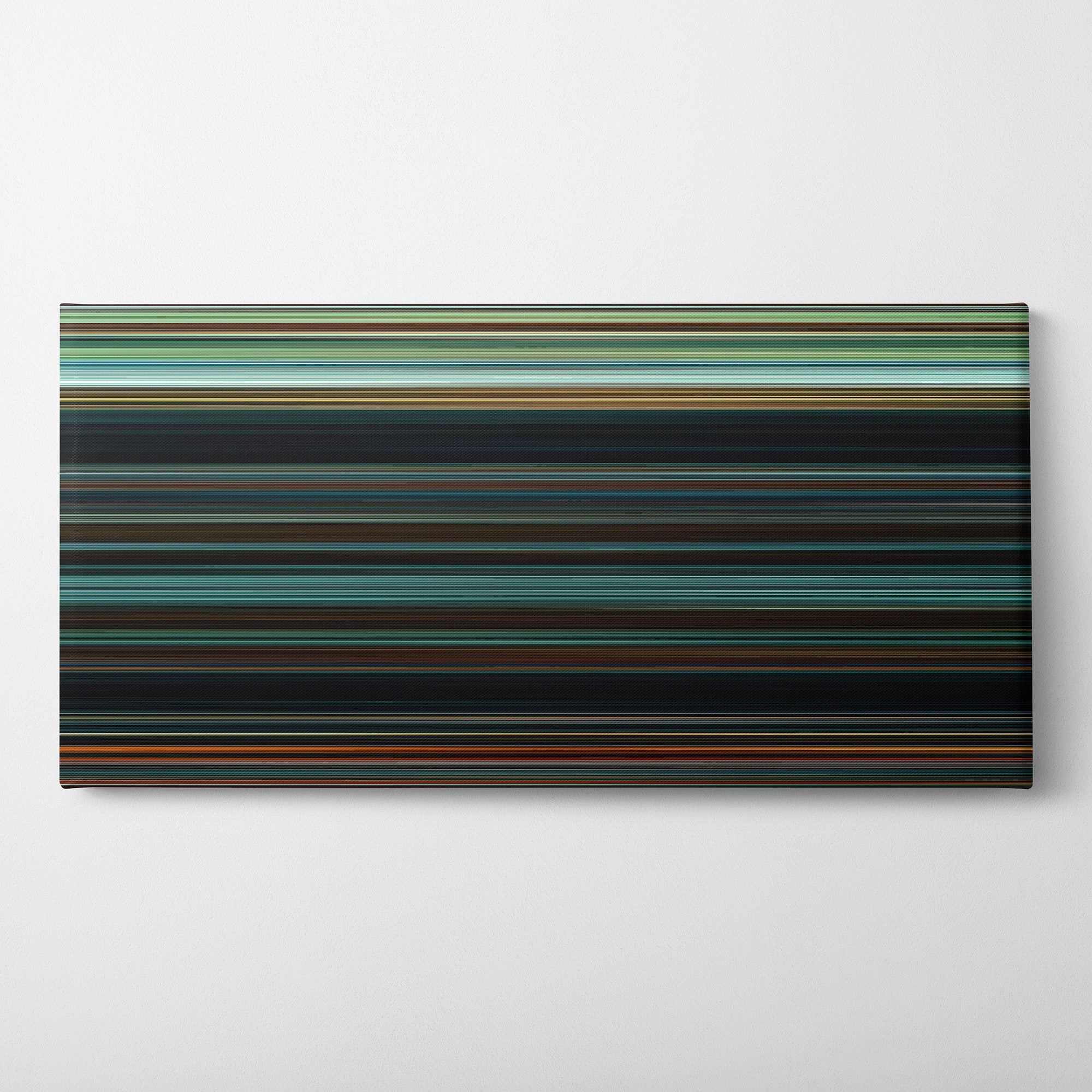 Wonder Woman (2017) CineSpectrum Color Spectrum Canvas Print - Horizontal on Wall