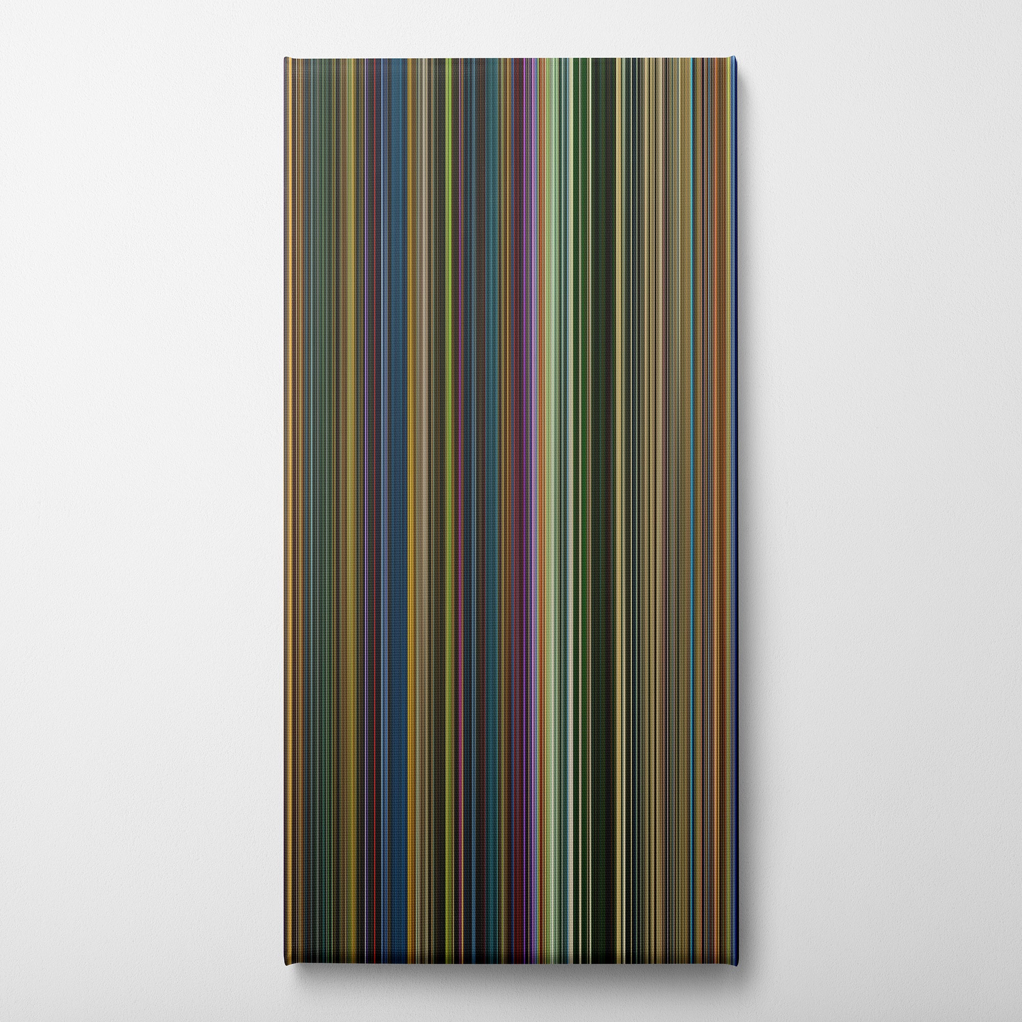 X-Men - Apocalypse (2016) CineSpectrum Color Spectrum Canvas Print - Vertical on Wall