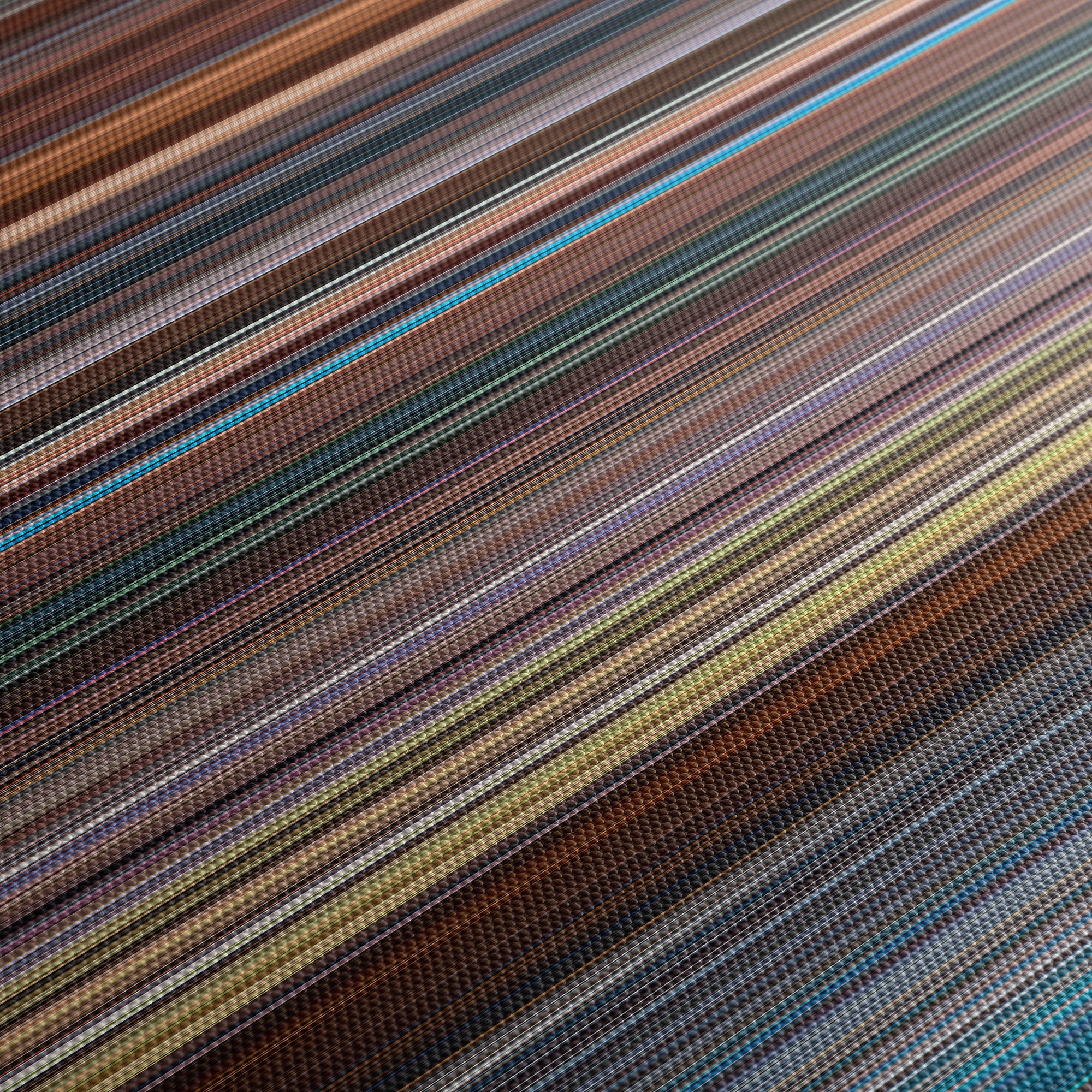 X-Men - First Class (2011) CineSpectrum Color Spectrum Canvas Print - Close Up of Middle of Print