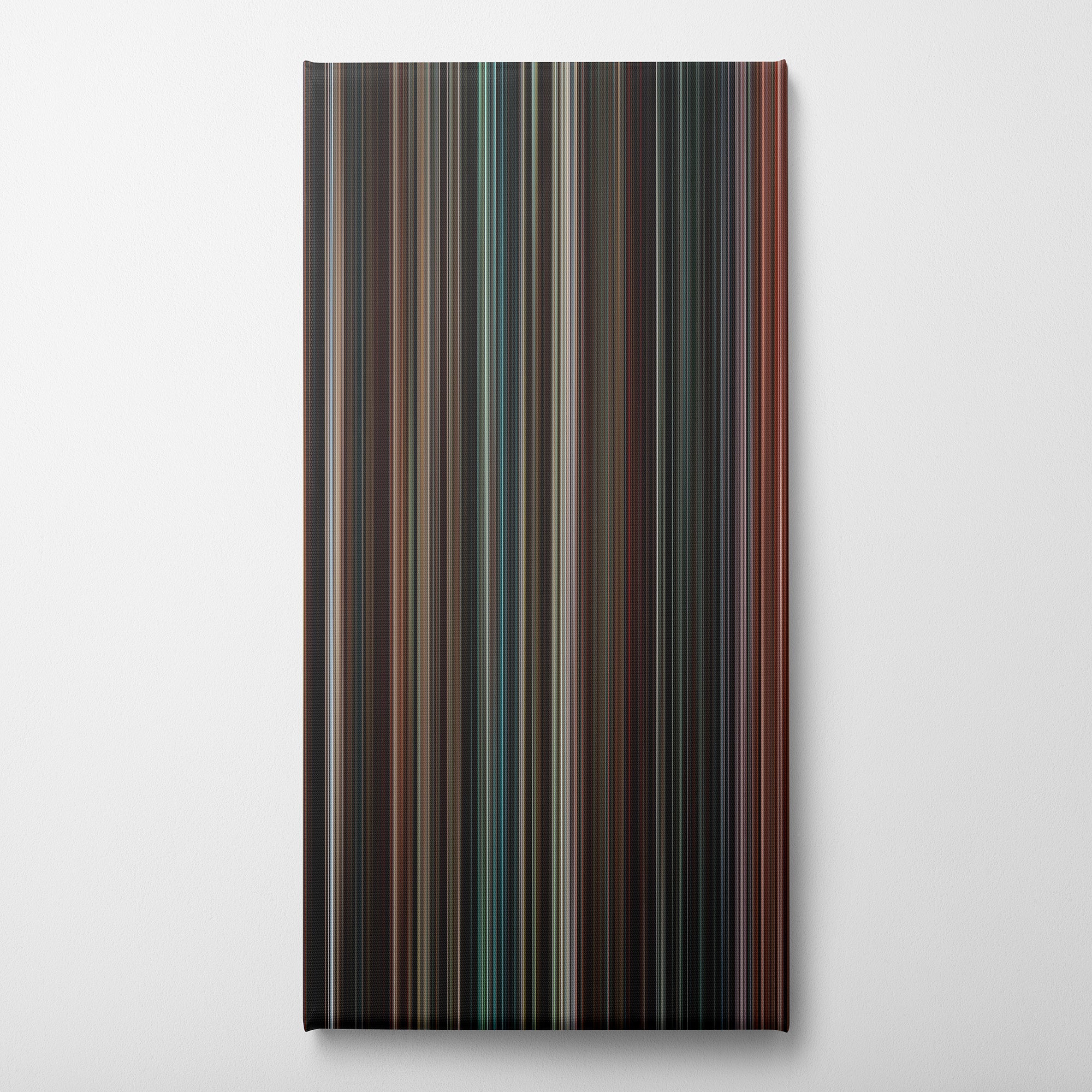 X-Men Origins - Wolverine (2009) CineSpectrum Color Spectrum Canvas Print - Vertical on Wall