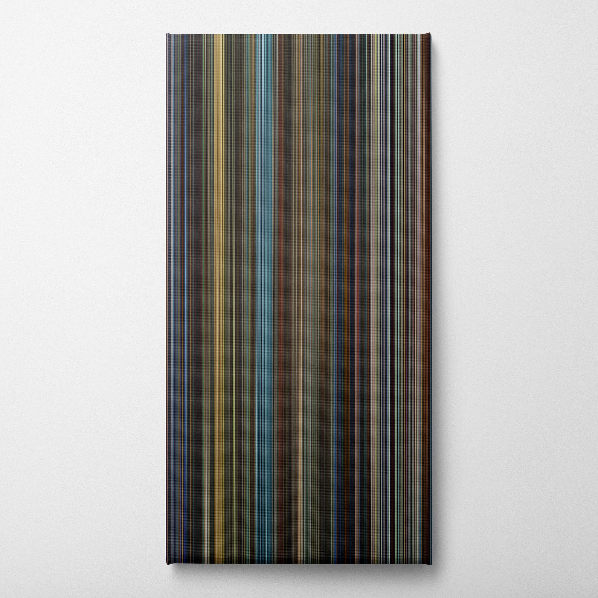 X Men - Days of Future Past (2014) CineSpectrum Color Spectrum Canvas Print - Vertical on Wall