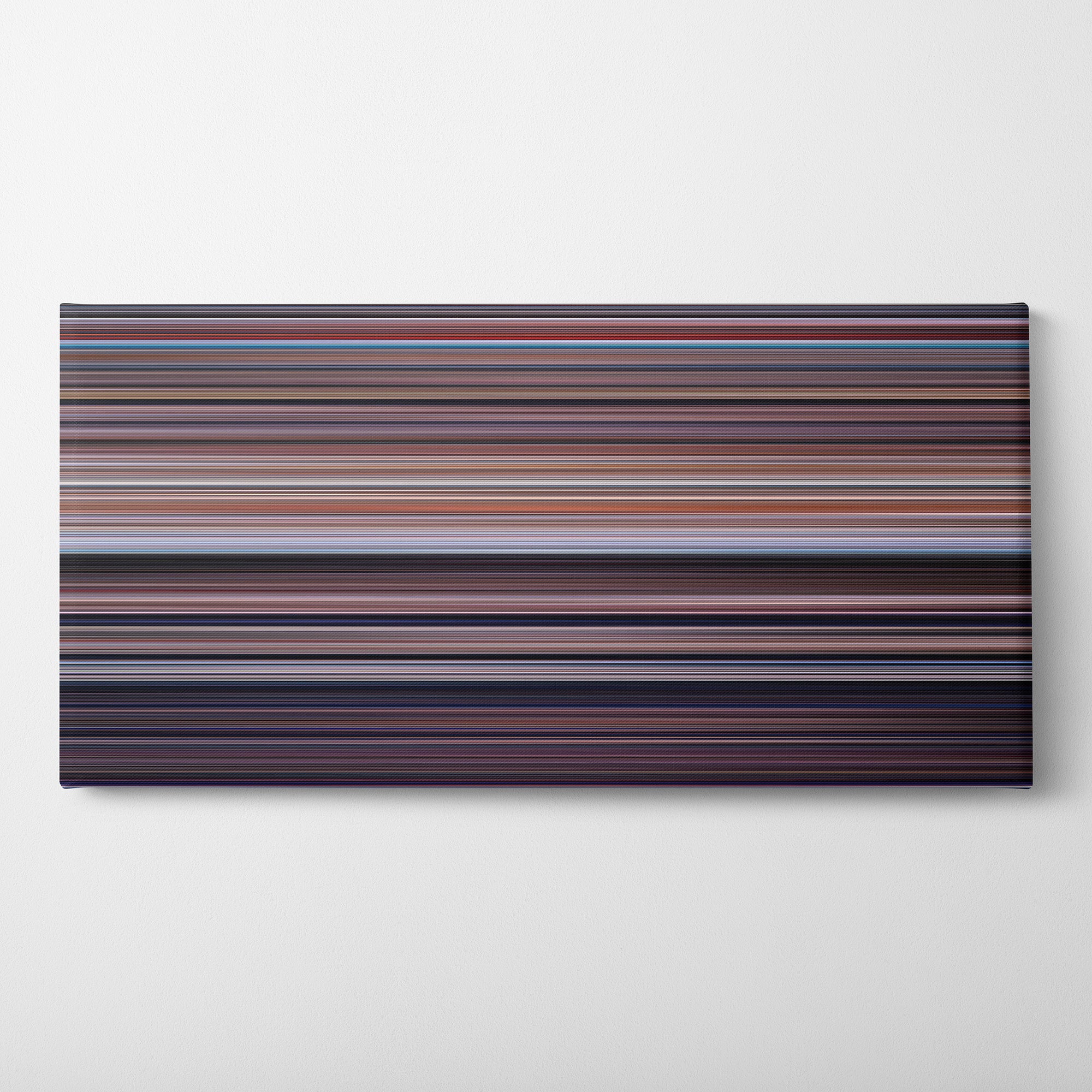 You Only Live Twice (1967) CineSpectrum Color Spectrum Canvas Print - Horizontal on Wall