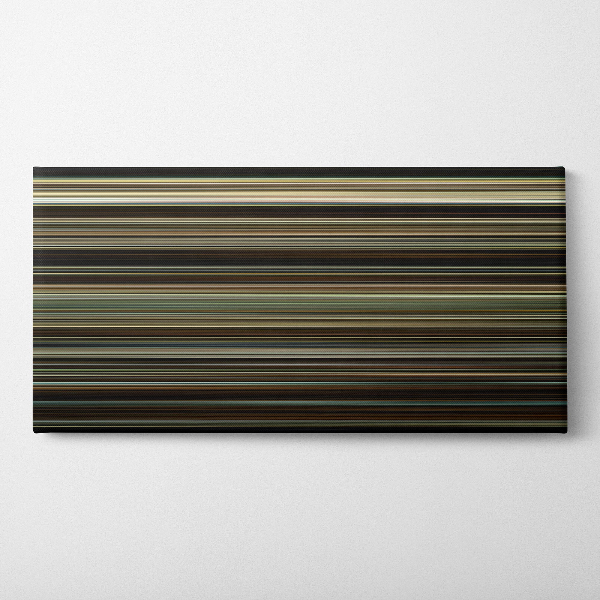 Zodiac (2007) CineSpectrum Color Spectrum Canvas Print - Horizontal on Wall