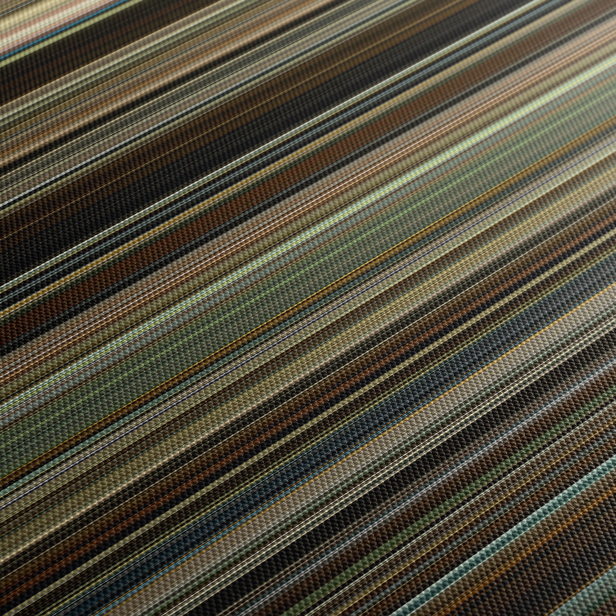 Zodiac (2007) CineSpectrum Color Spectrum Canvas Print - Close Up of Middle of Print