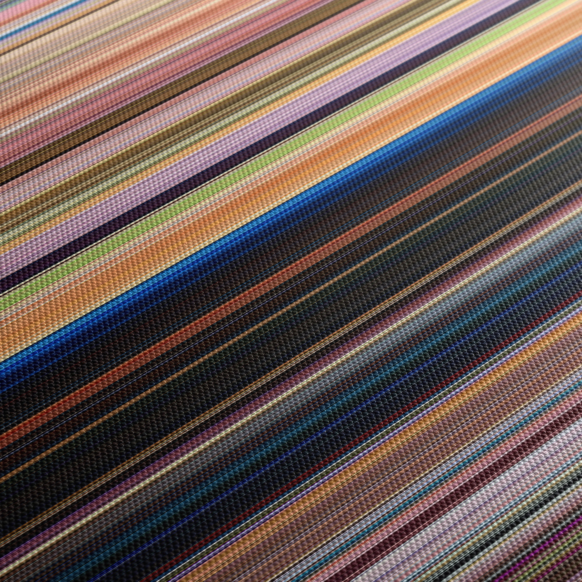Zootopia (2016) CineSpectrum Color Spectrum Canvas Print - Close Up of Middle of Print